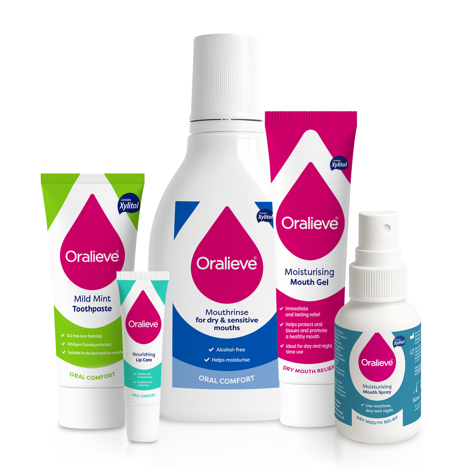 Oralieve Dry Mouth Starter Kit
