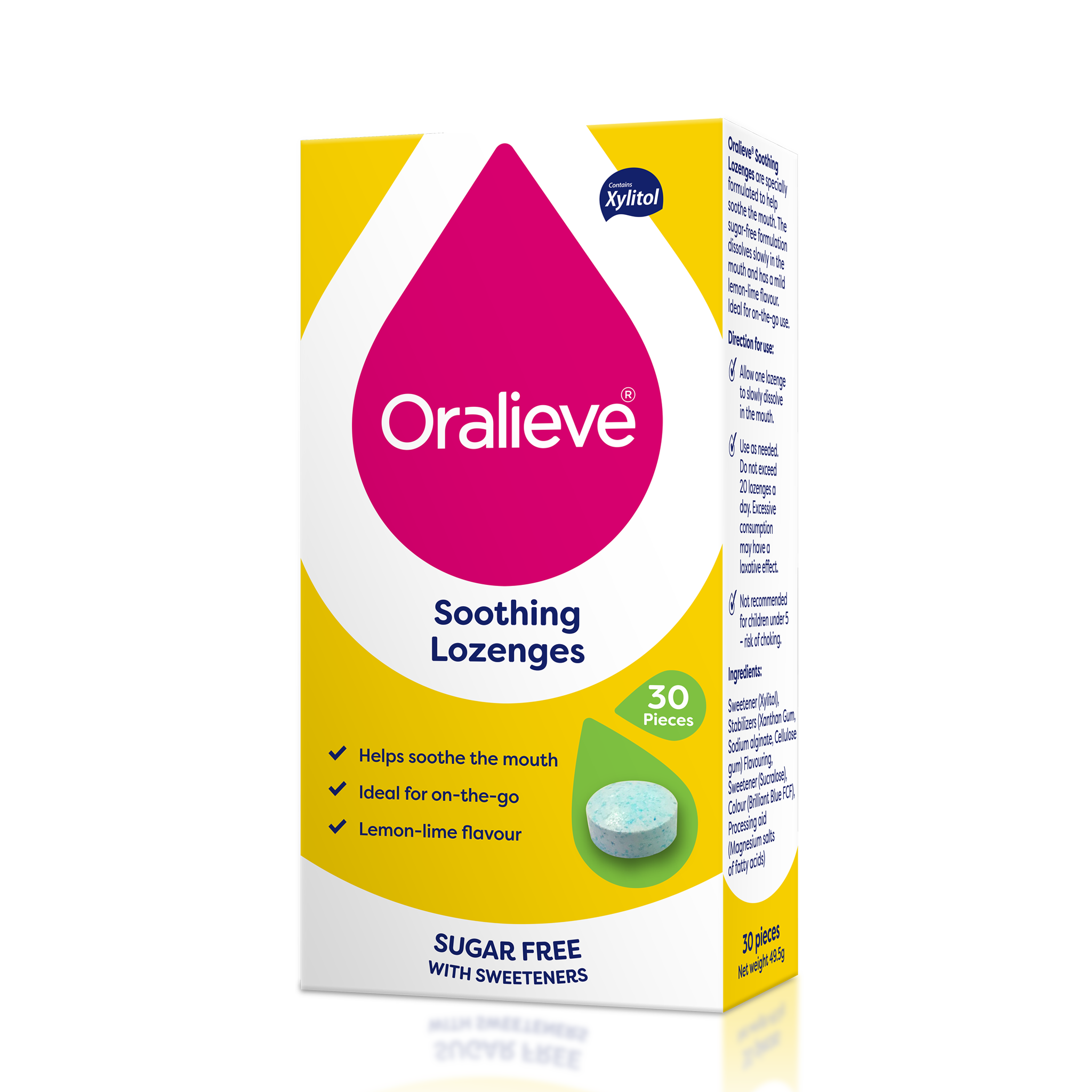 Lemon-Lime Soothing Lozenges - 30 Pack