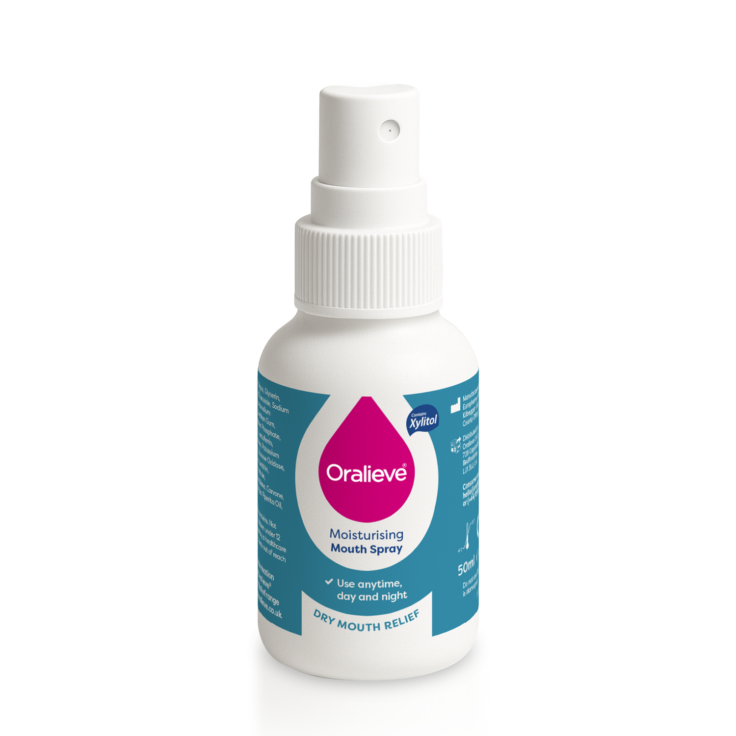 Moisturising Dry Mouth Relief Spray - 50ml