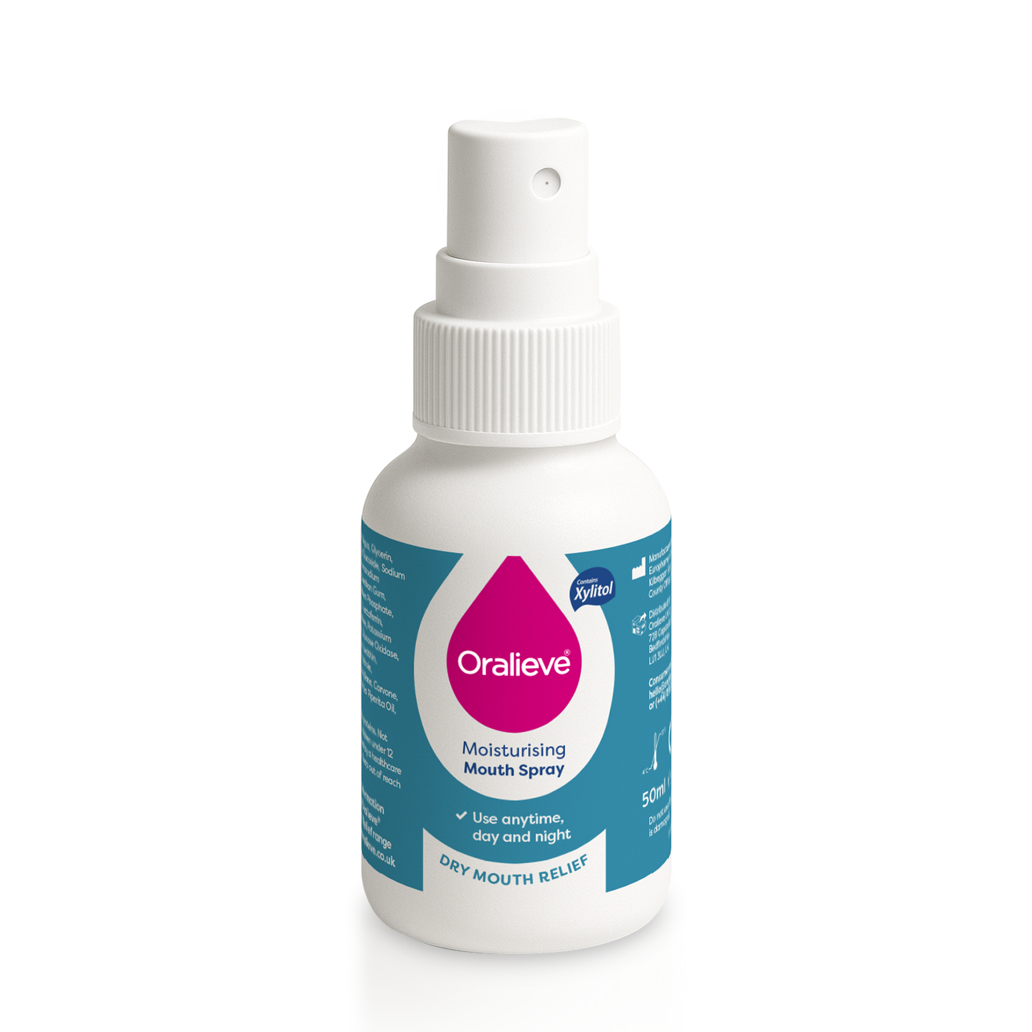 Moisturising Dry Mouth Relief Spray - 50ml