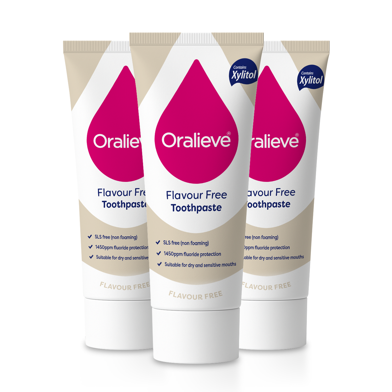 3 Pack | Flavour Free Toothpaste